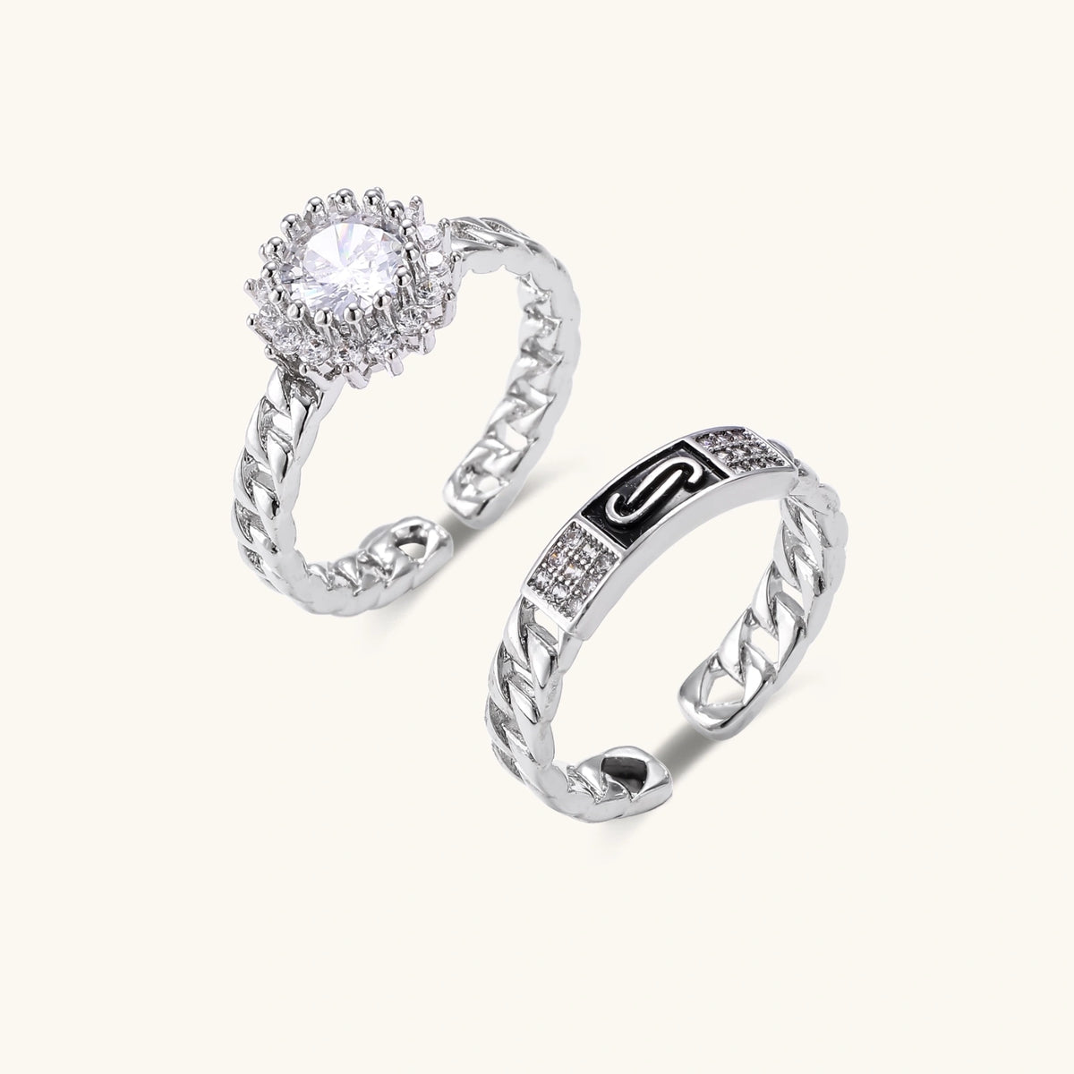 Cosmic Chain Halo Ring | 3EyeJewEls