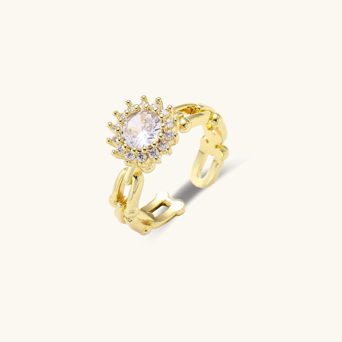 Golden Hour Chain Ring Set | 3EyeJewEls
