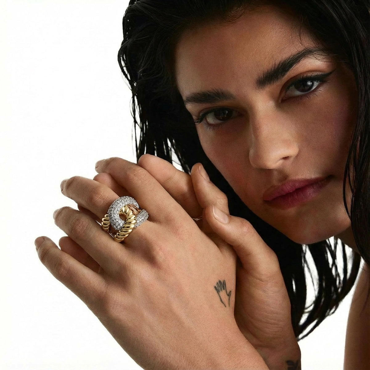 Chain Link Statement Ring | 3EyeJewEls