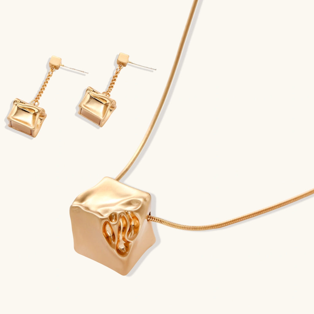 Crumpled Cube Set | 3EyeJewEls