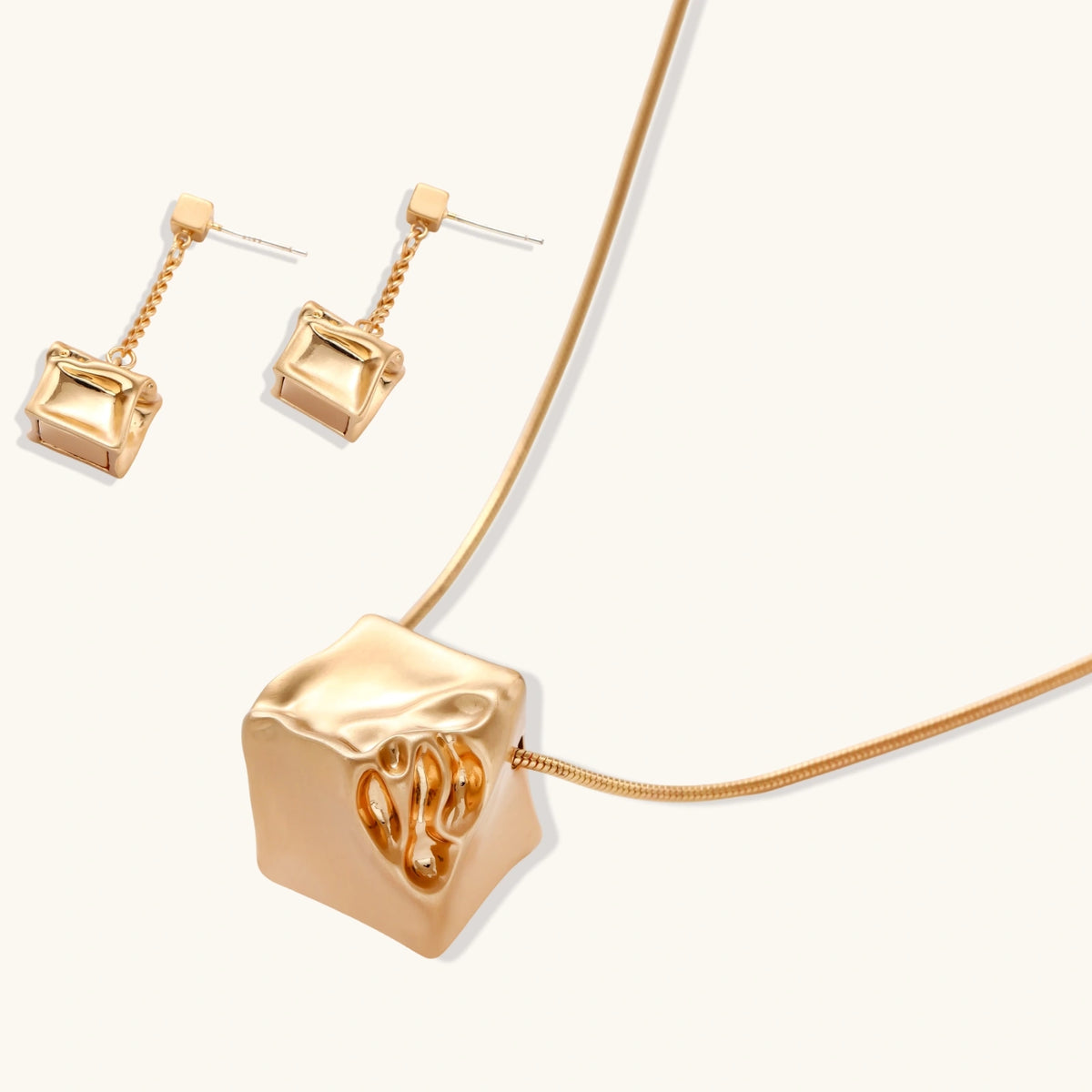 Crumpled Cube Set | 3EyeJewEls