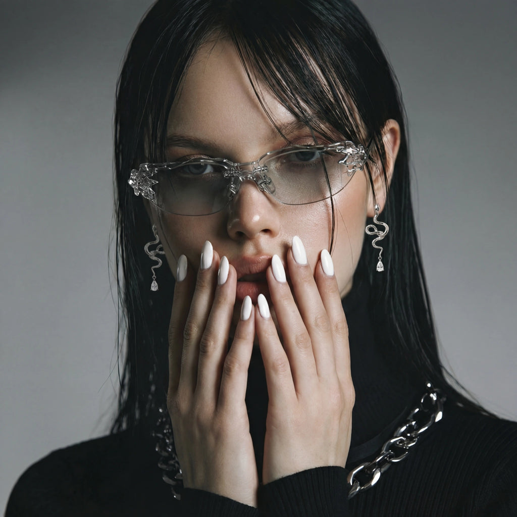 Serpentine Crystal Drops | 3EyeJewEls