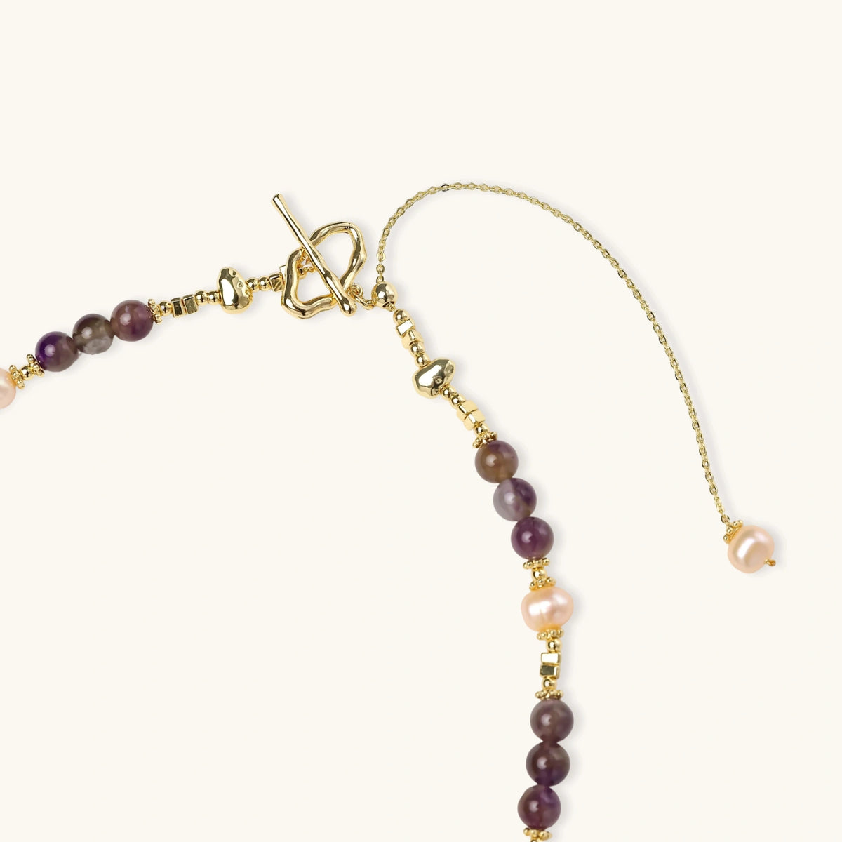 Celestial Amethyst Pearl Necklace | 3EyeJewEls