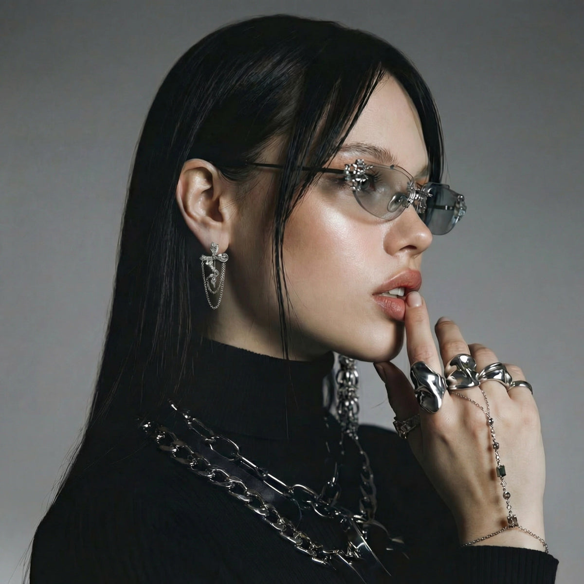 Bow Chain Dangles | 3EyeJewEls