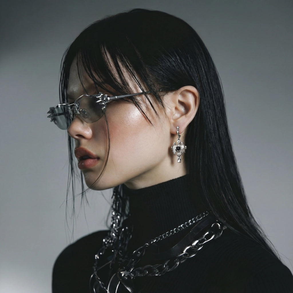 Guardian Angel Wing Hoops | 3EyeJewEls