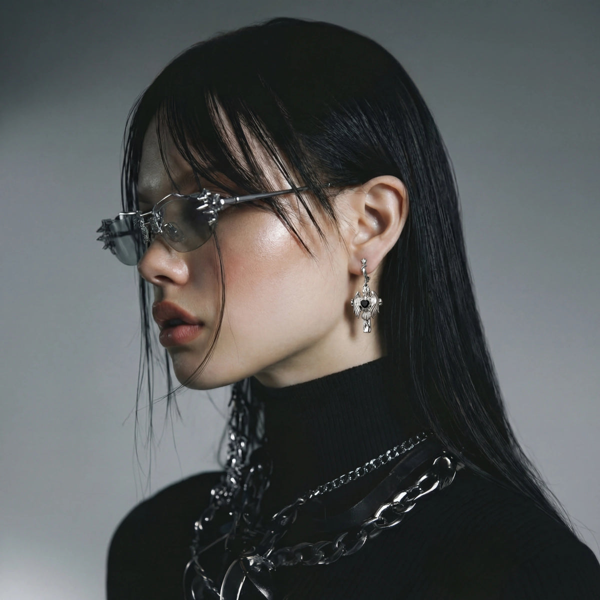 Guardian Angel Wing Hoops | 3EyeJewEls