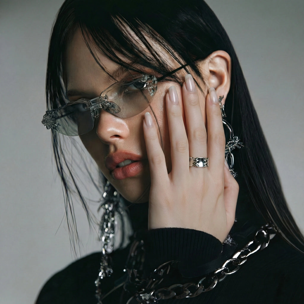 Chain Bridge Cuff Ring | 3EyeJewEls