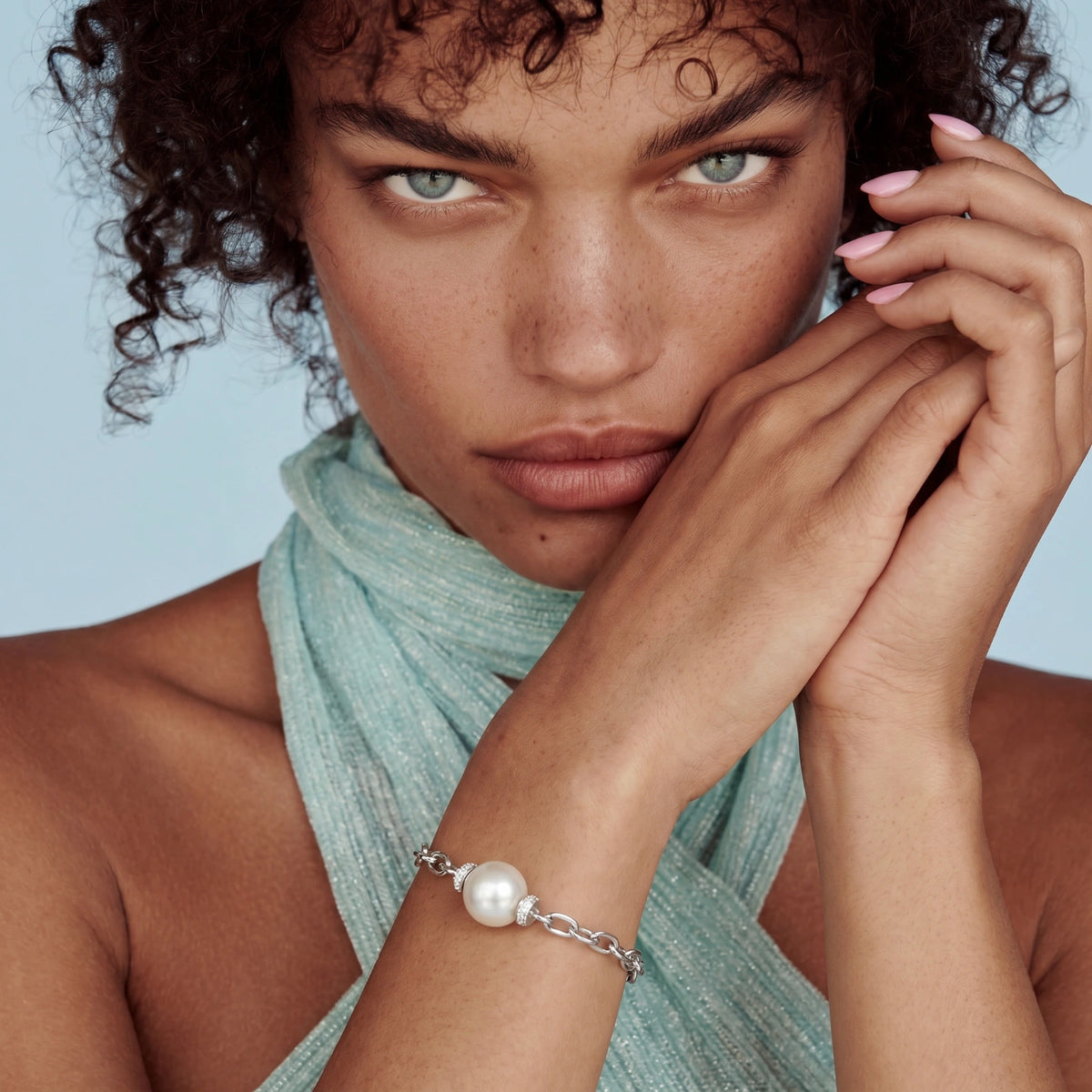 Pearl Chain Bracelet | 3EyeJewEls
