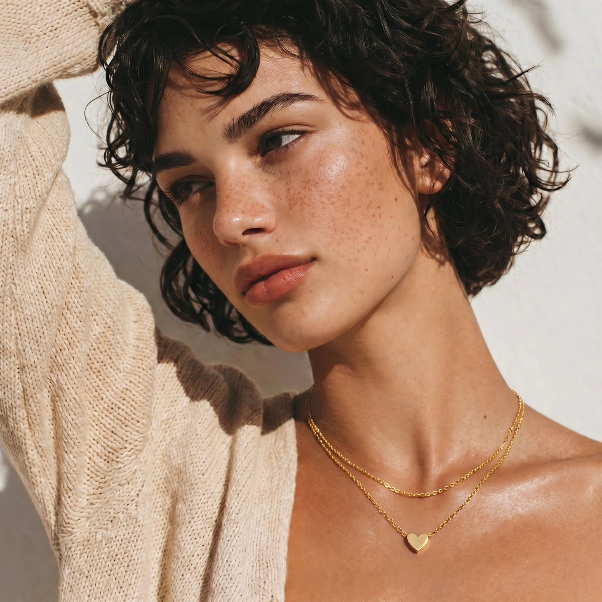 Layered Heart Necklace | 3EyeJewEls