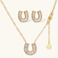 Lucky Horseshoe Crystal Set