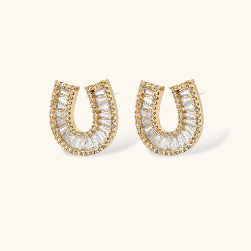 Lucky Horseshoe Crystal Set