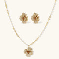 Golden Bloom Crystal Set