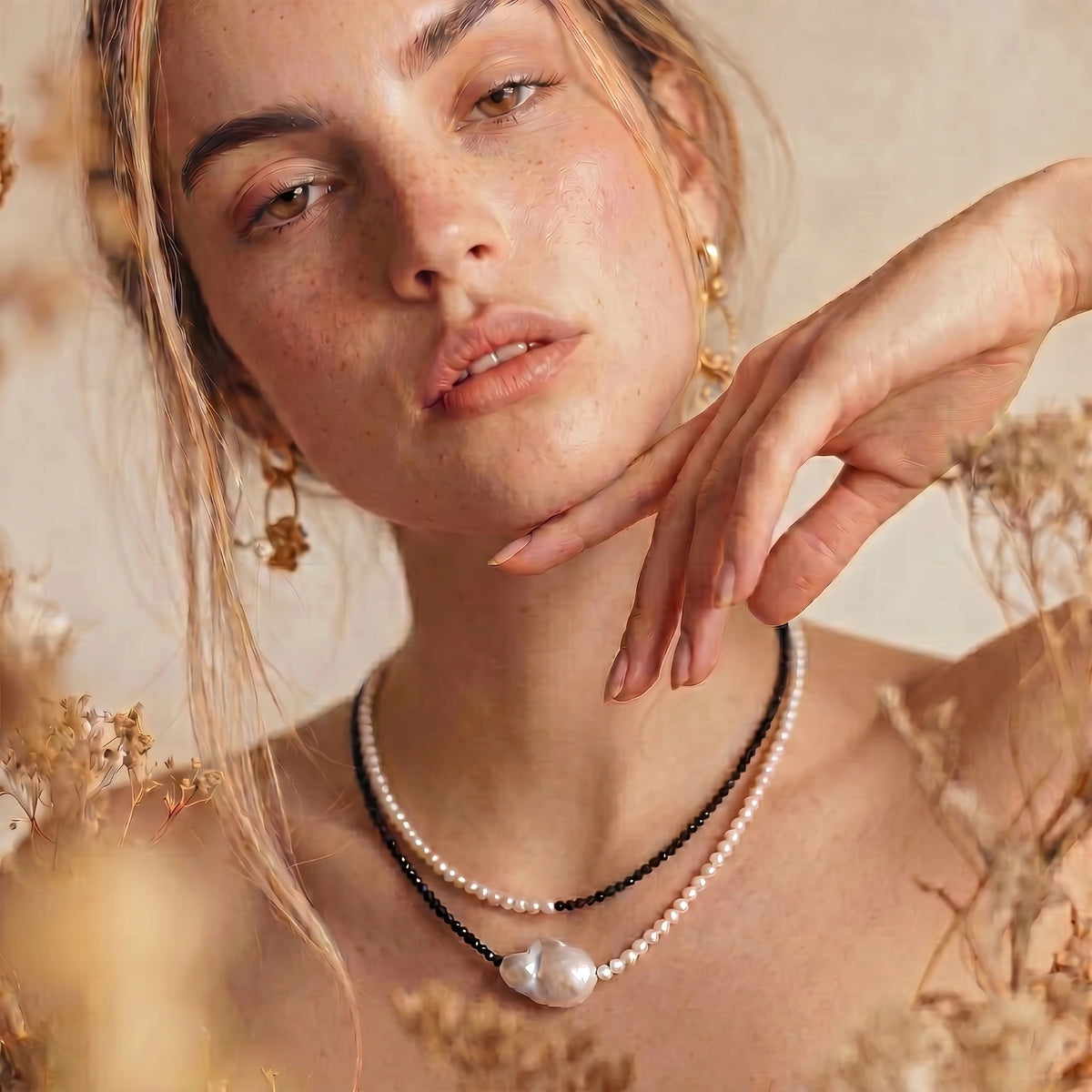 Moonlit Layers Necklace | 3EyeJewEls