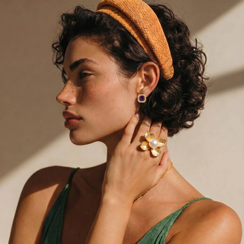 Blooming Pearl Statement Ring | 3EyeJewEls