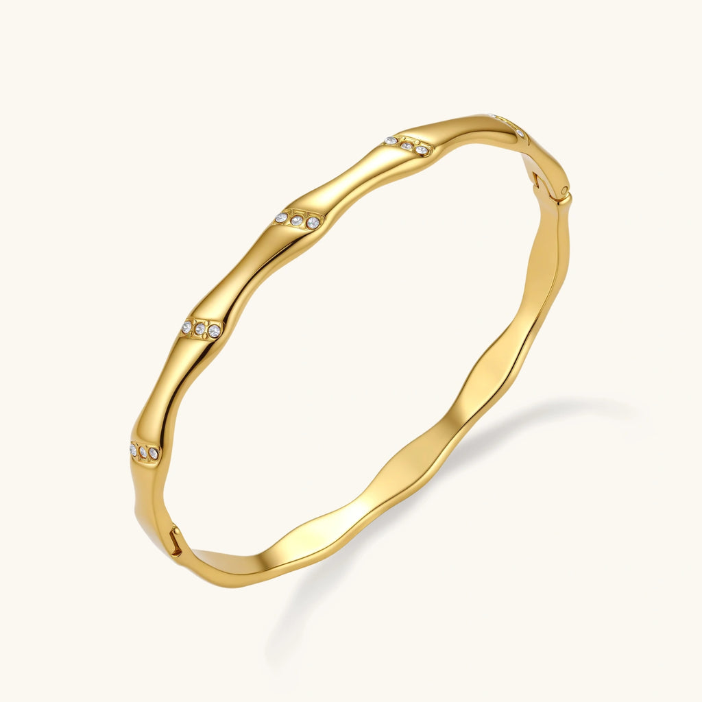 Bamboo Spark Bangle | 3EyeJewEls
