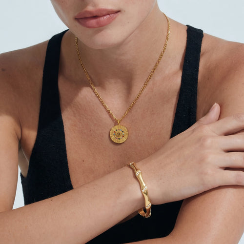 Bamboo Spark Bangle | 3EyeJewEls