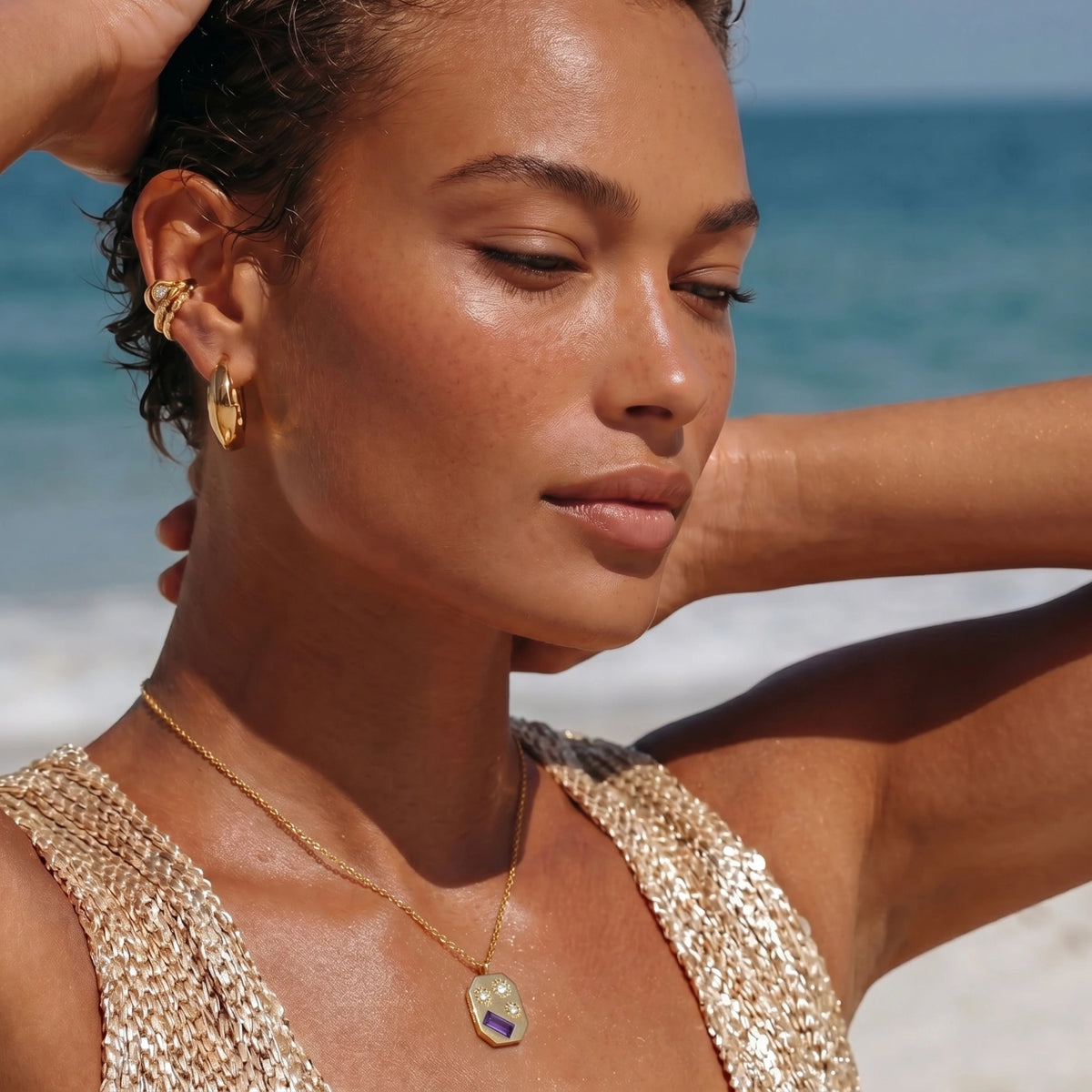 Celestial Tablet Necklace | 3EyeJewEls