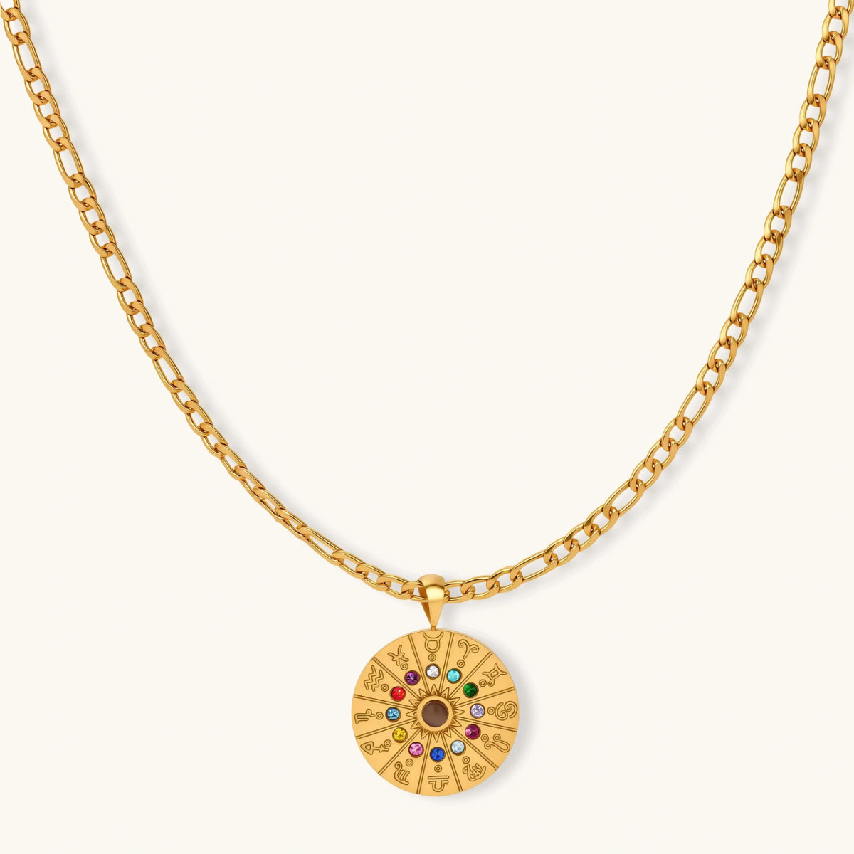 Zodiac Wheel Necklace | 3EyeJewEls
