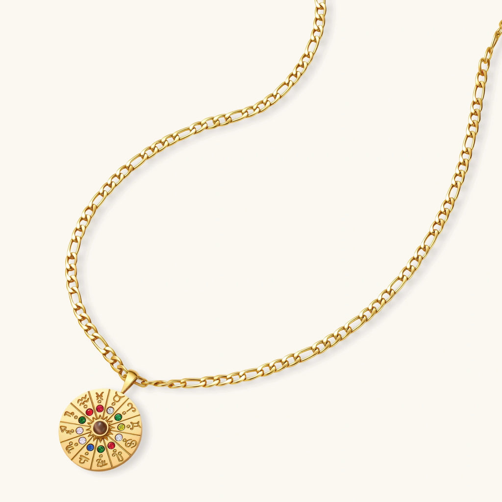 Zodiac Wheel Necklace | 3EyeJewEls