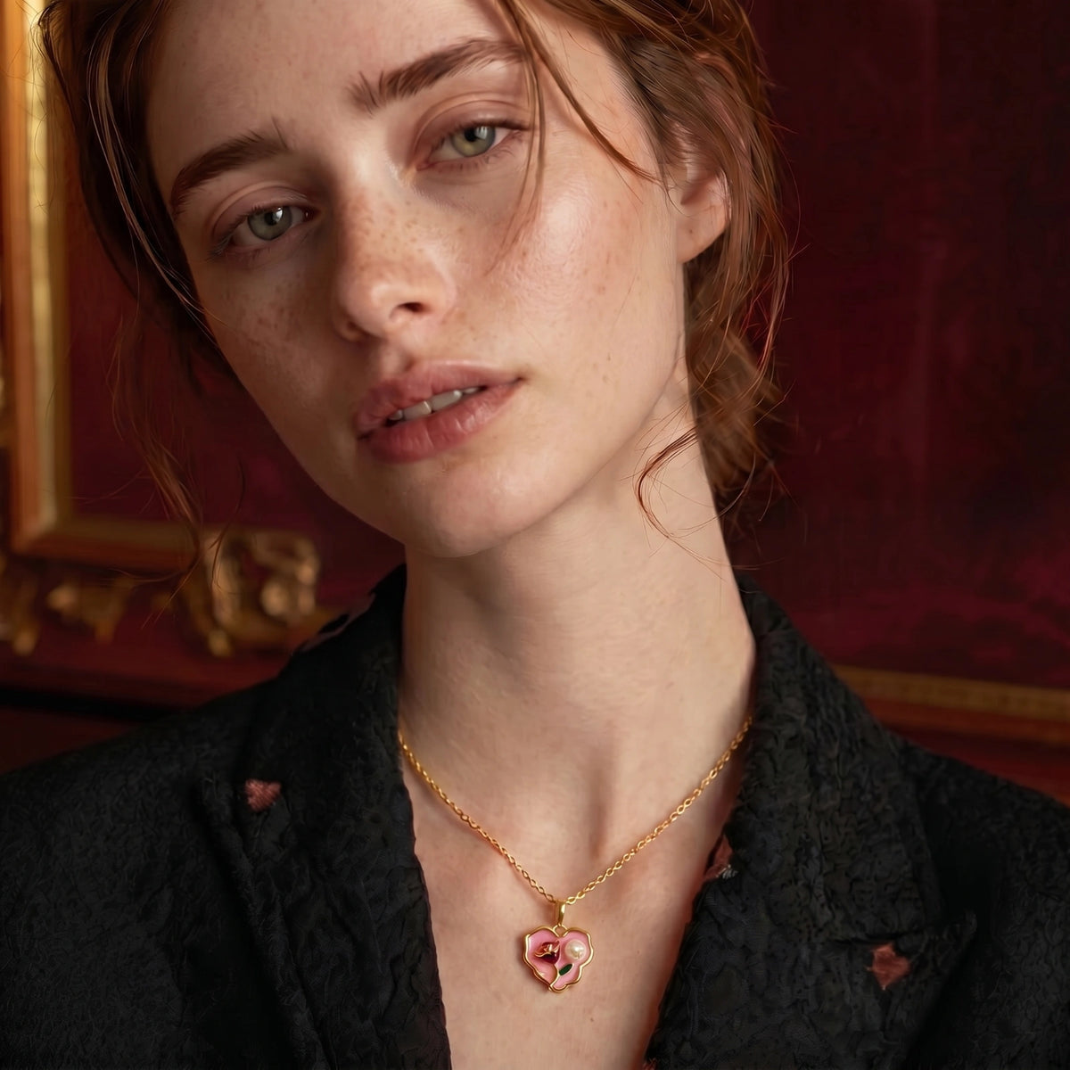 Rose Garden Heart Necklace | 3EyeJewEls