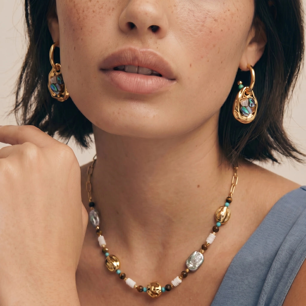 Mystic Garden Baroque Necklace | 3EyeJewEls