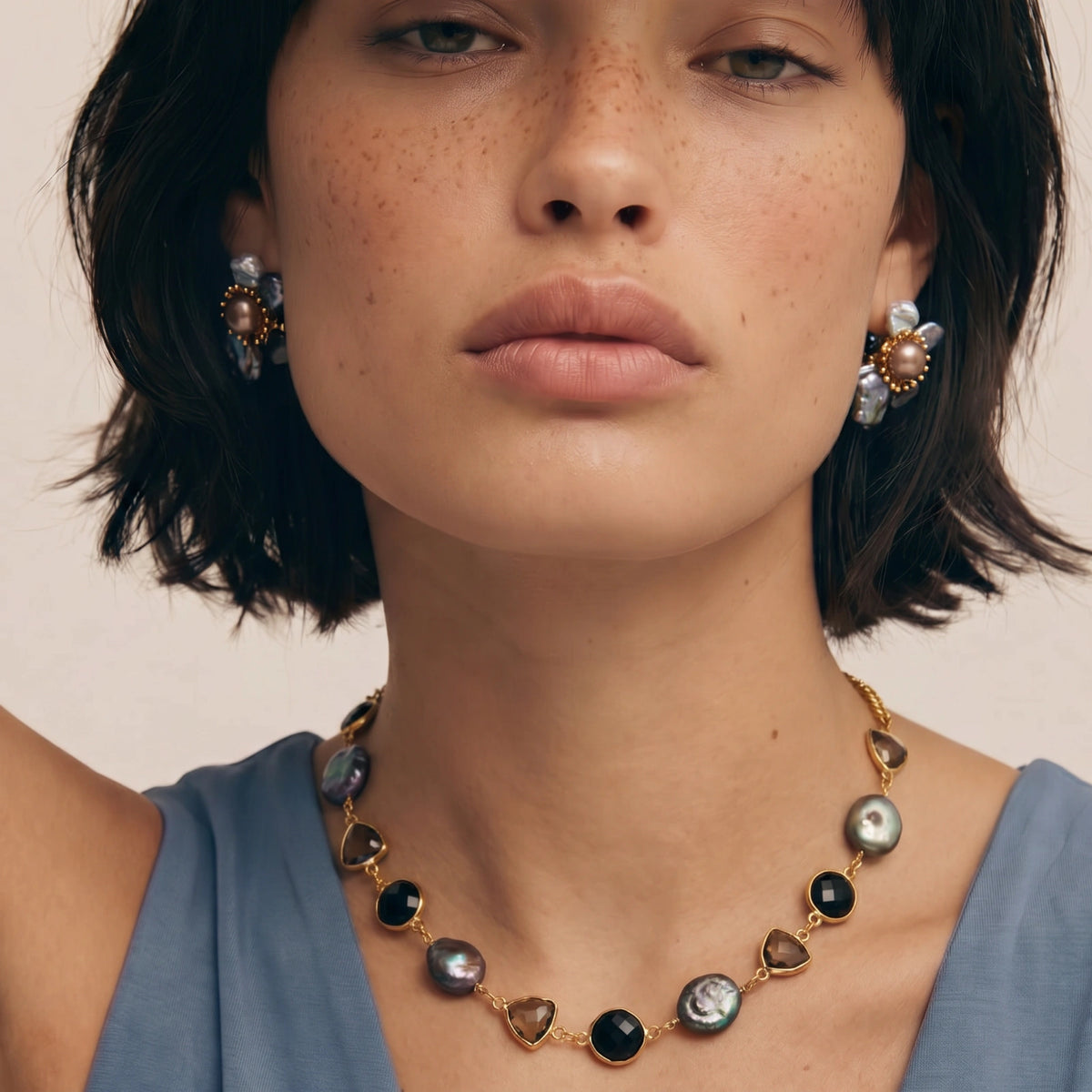 Midnight Baroque Necklace | 3EyeJewEls