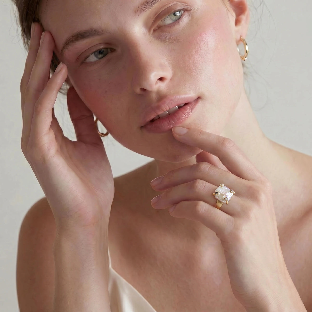 Baroque Pearl Statement Ring | 3EyeJewEls