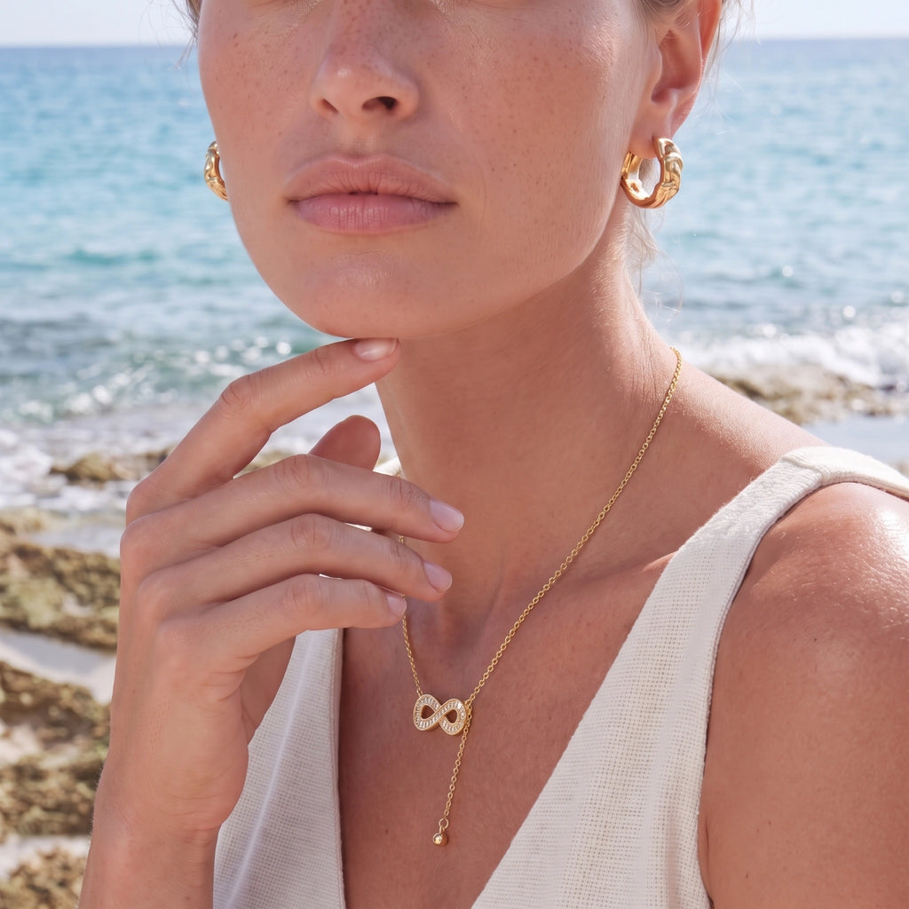 Infinity Sparkle Necklace | 3EyeJewEls