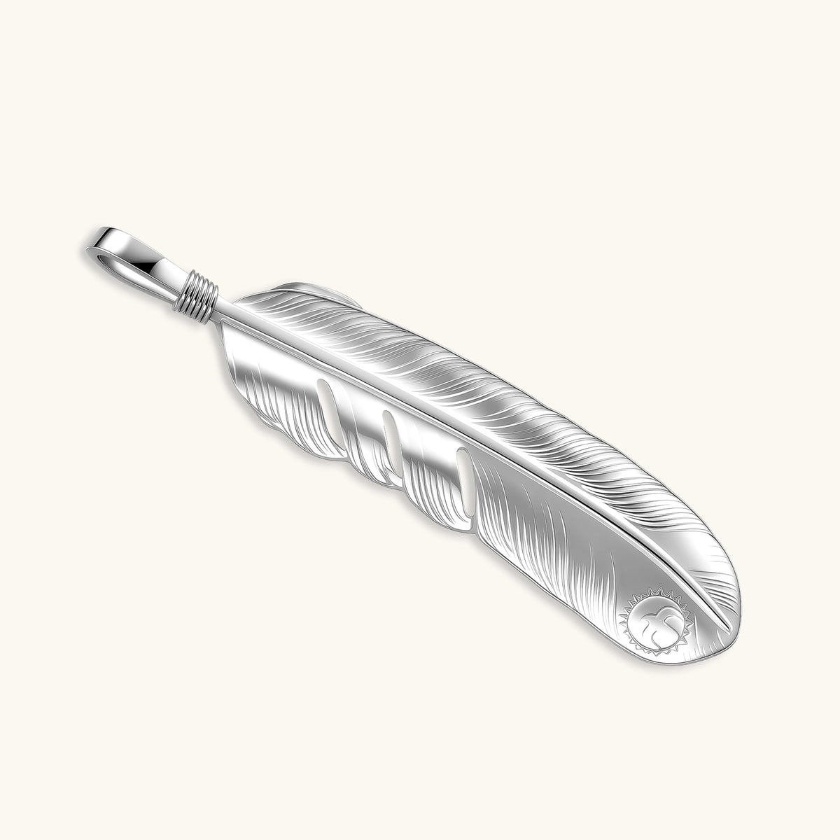Sacred Feather Pendant | 3EyeJewEls