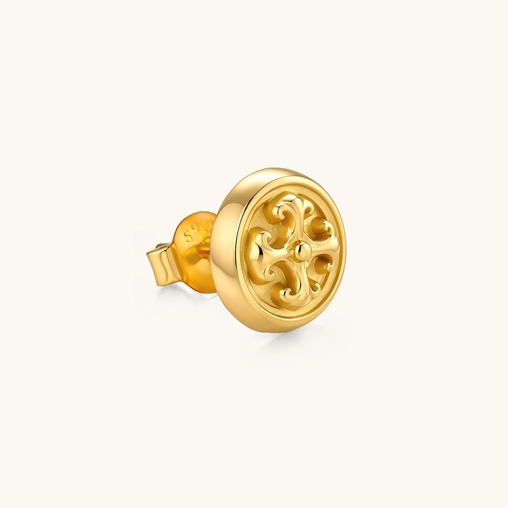 Baroque Coin Studs | 3EyeJewEls