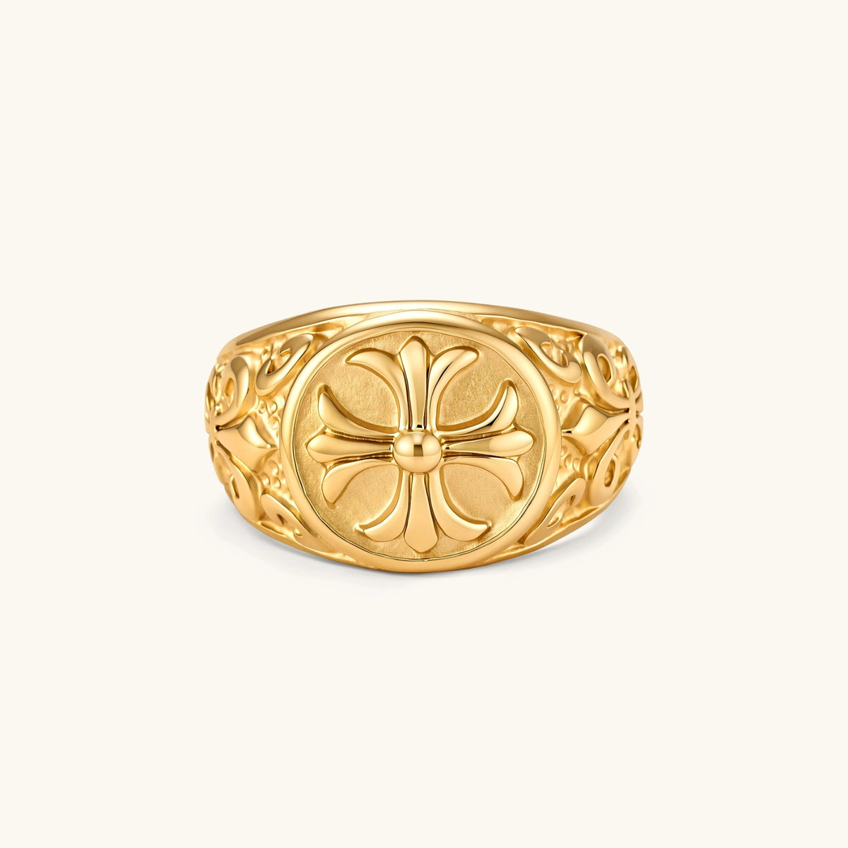 Cross Signet Ring | 3EyeJewEls