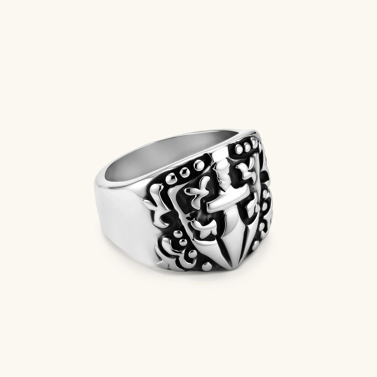 Knight Shield Ring | 3EyeJewEls