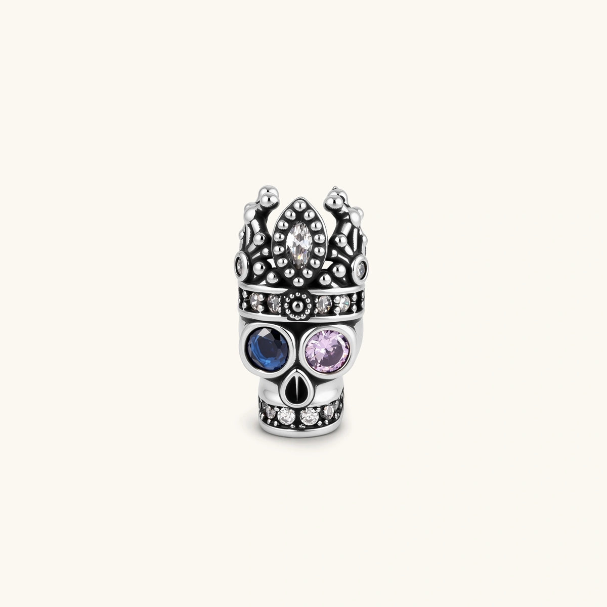 Crowned Skull Stud | 3EyeJewEls