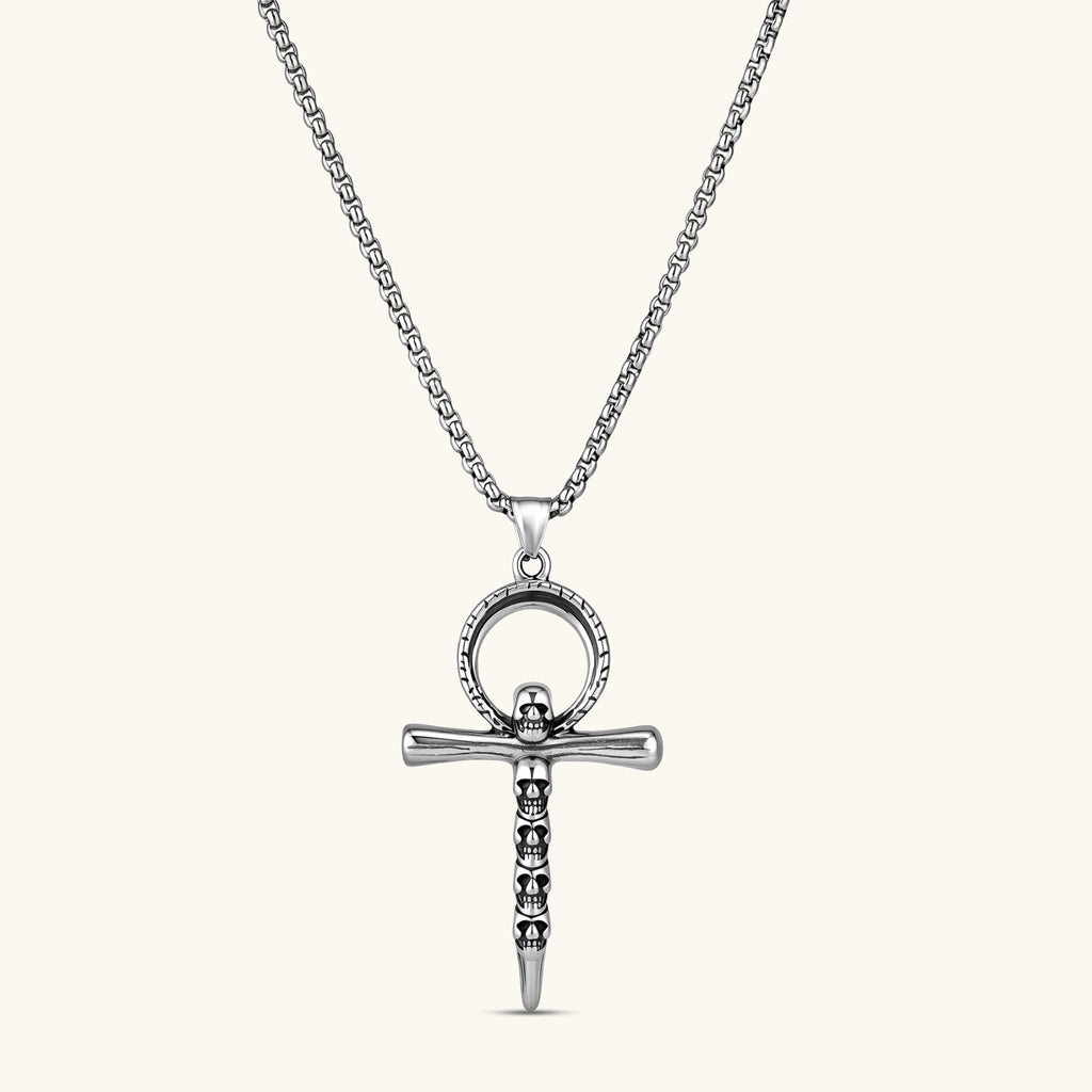 Skull Ankh Necklace | 3EyeJewEls