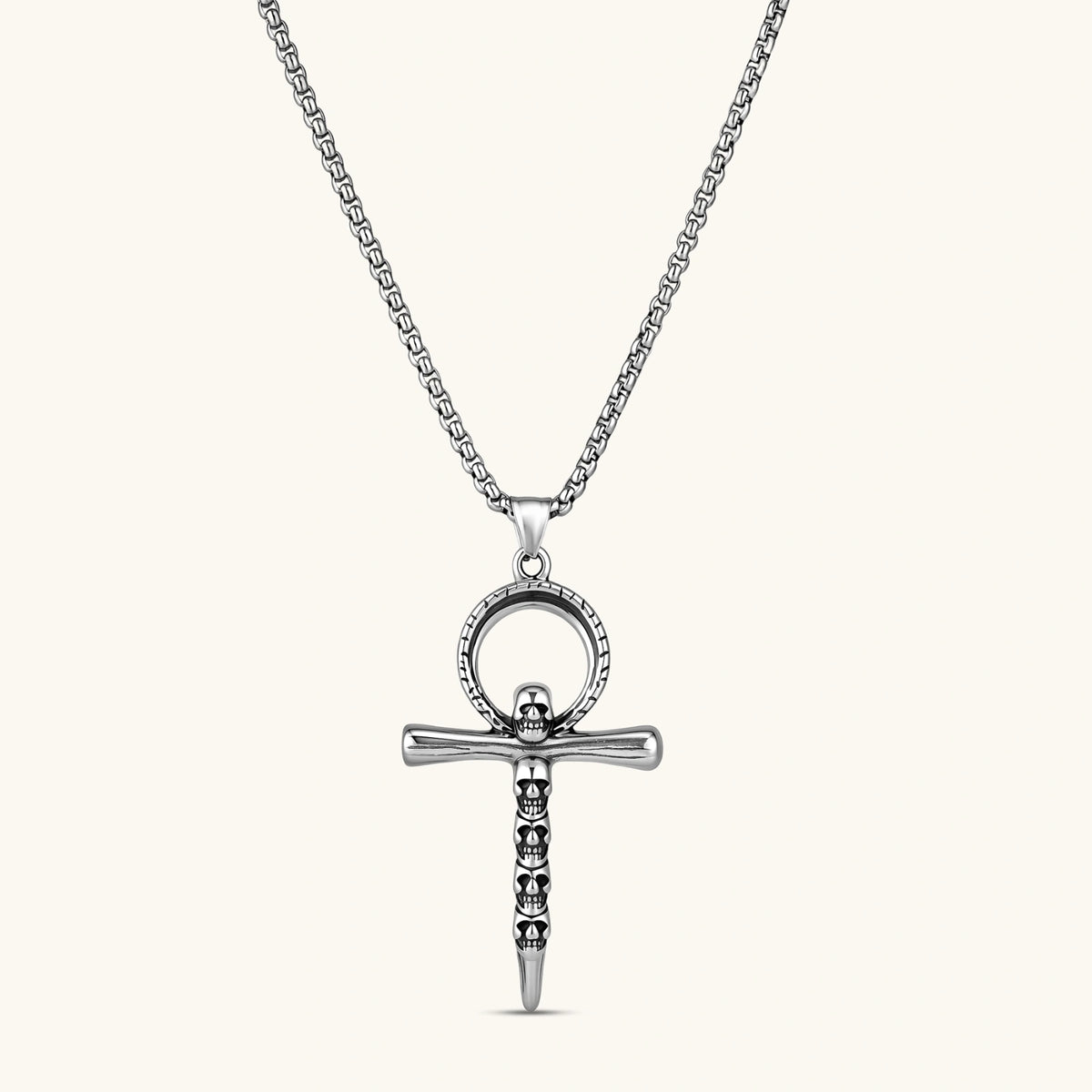 Skull Ankh Necklace | 3EyeJewEls