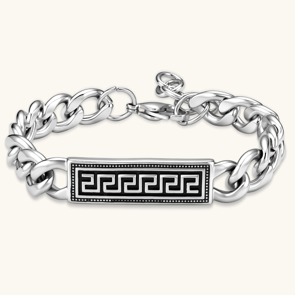 Greek Key ID Bracelet | 3EyeJewEls