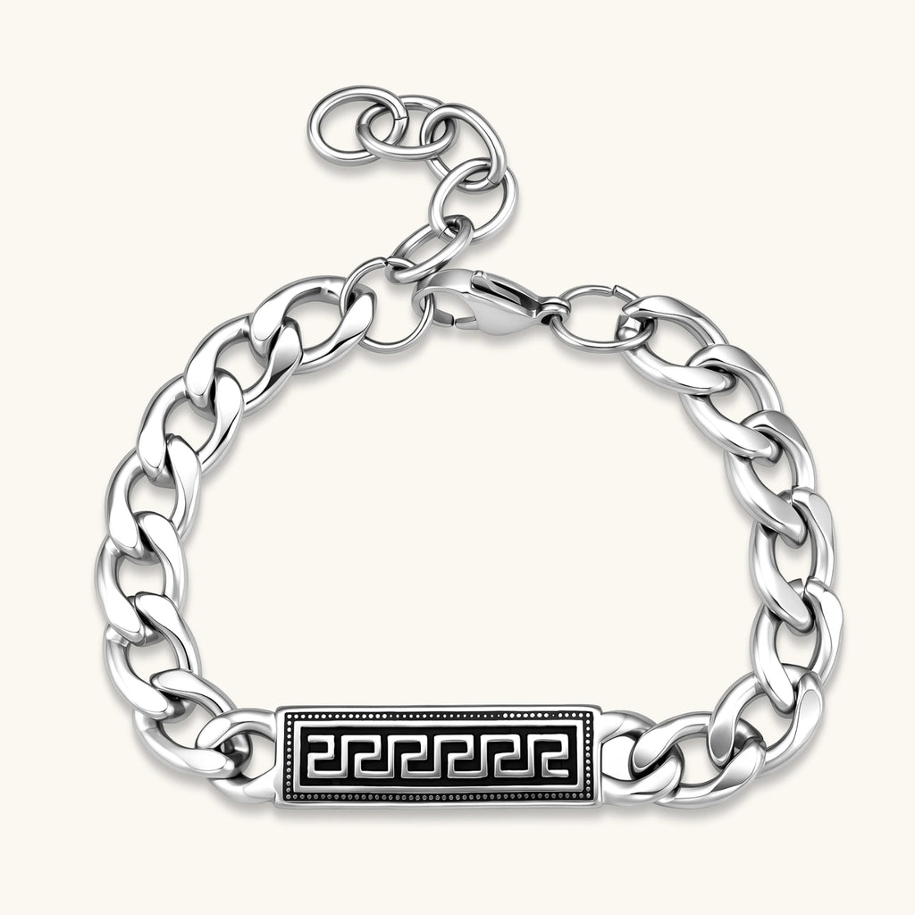 Greek Key ID Bracelet | 3EyeJewEls