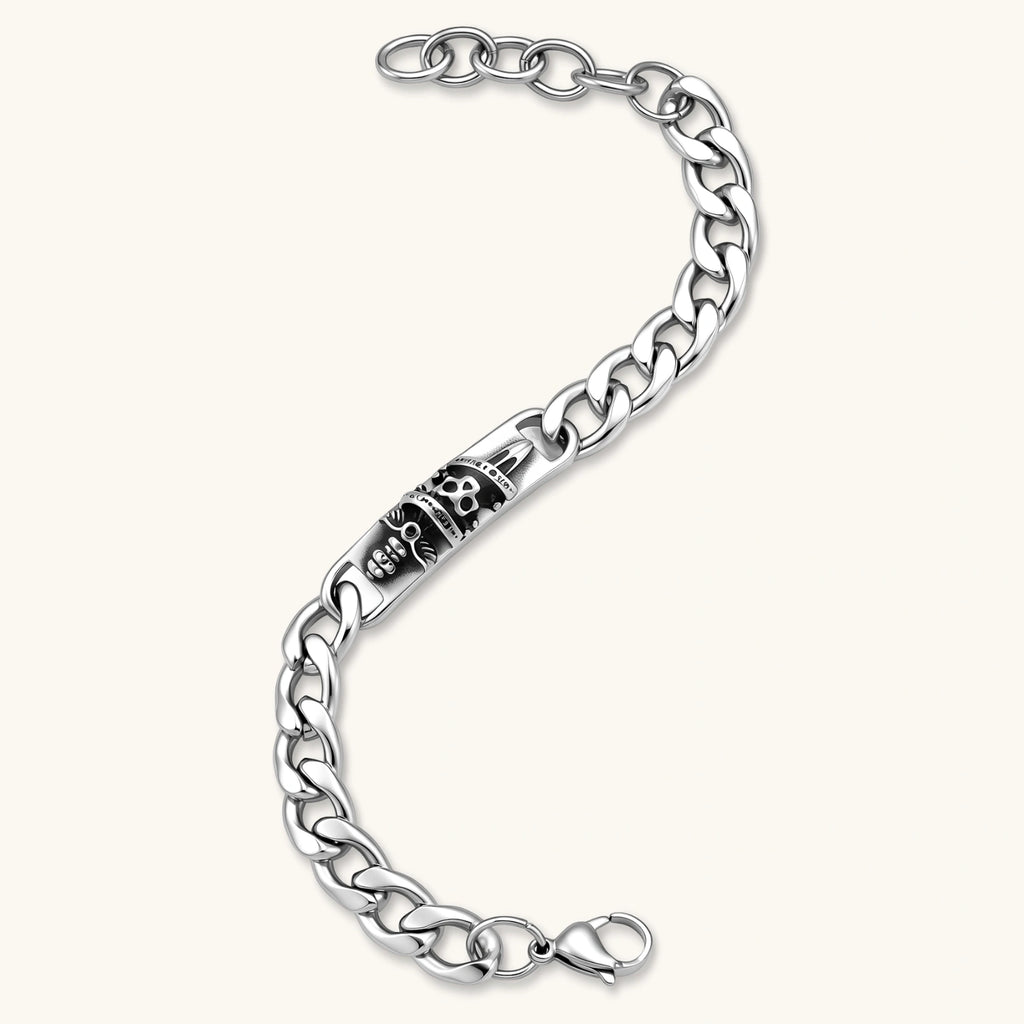 Skull Crown Chain Bracelet | 3EyeJewEls