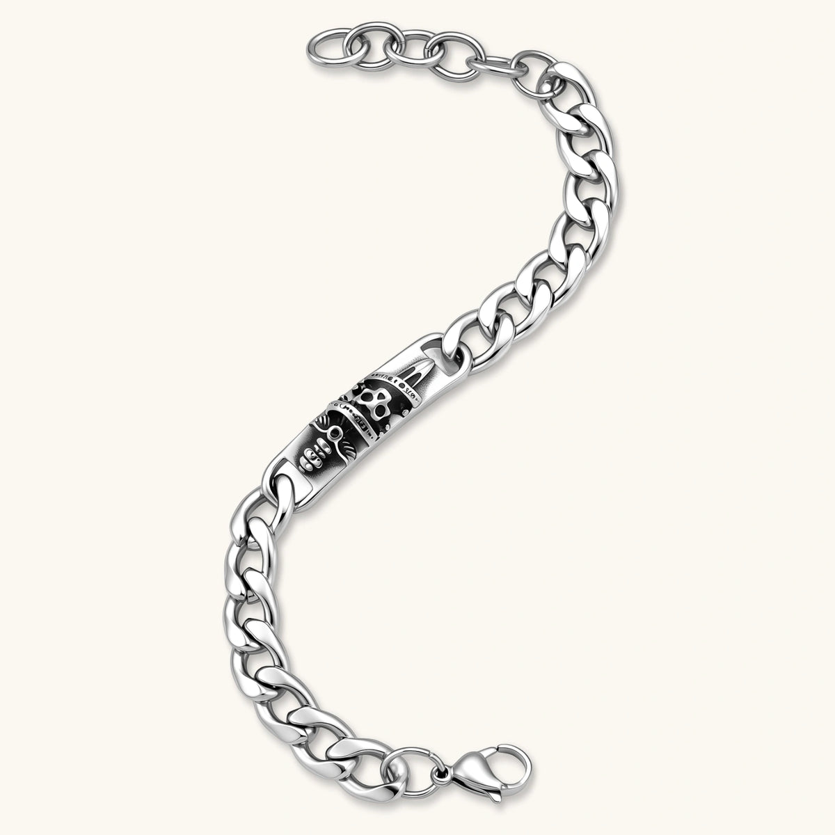 Skull Crown Chain Bracelet | 3EyeJewEls