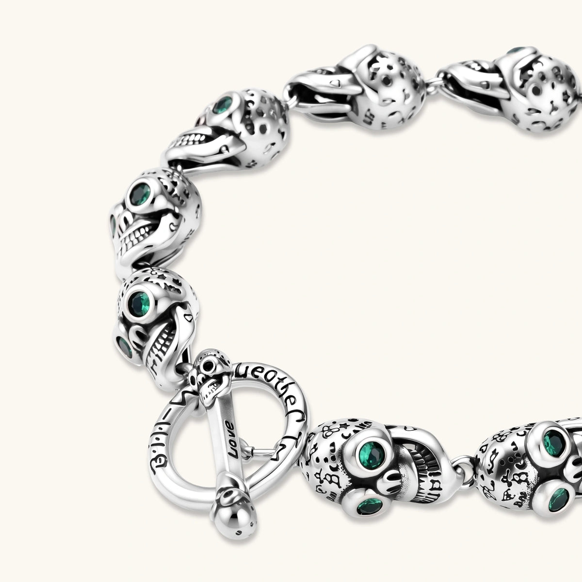 Skull Chain Bracelet