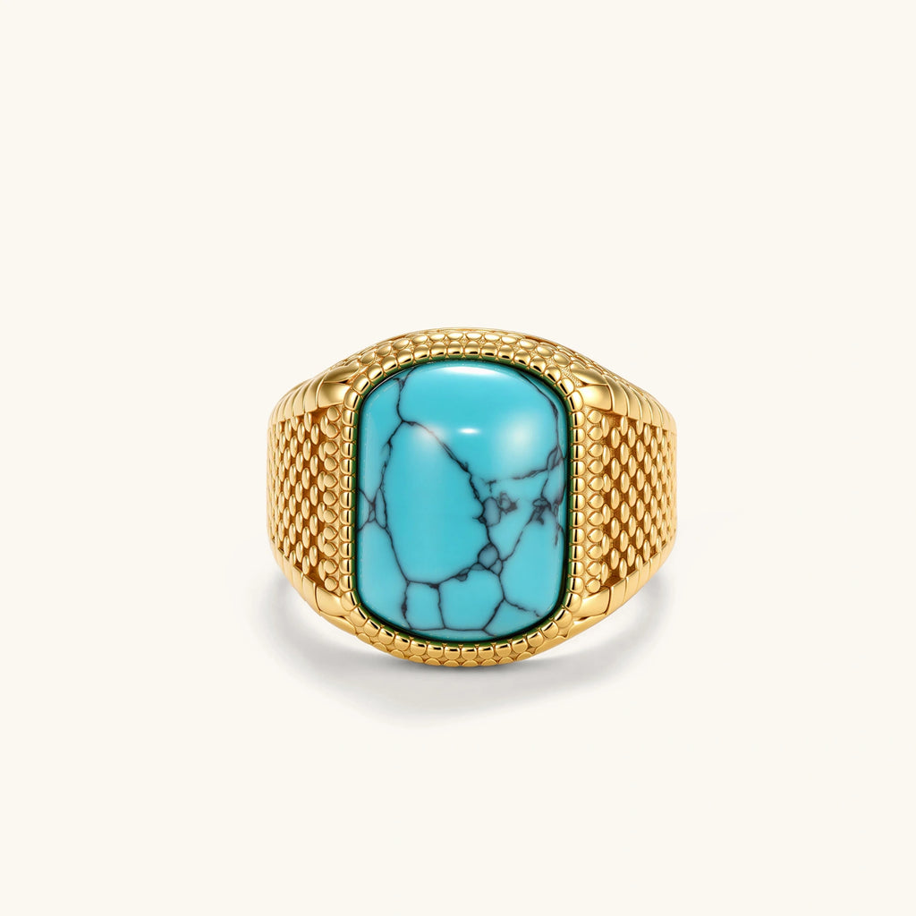 Turquoise Signet Ring | 3EyeJewEls