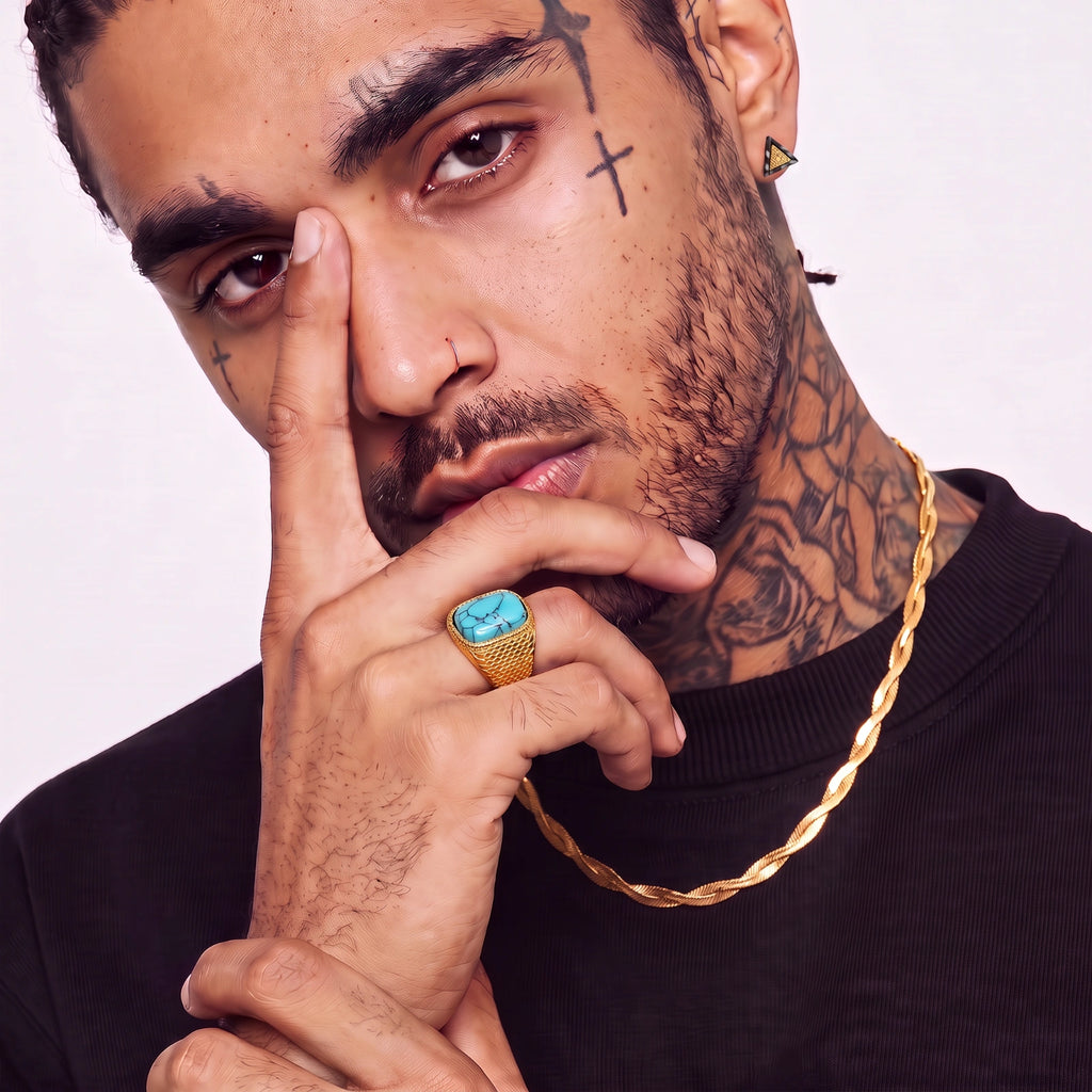 Turquoise Signet Ring | 3EyeJewEls