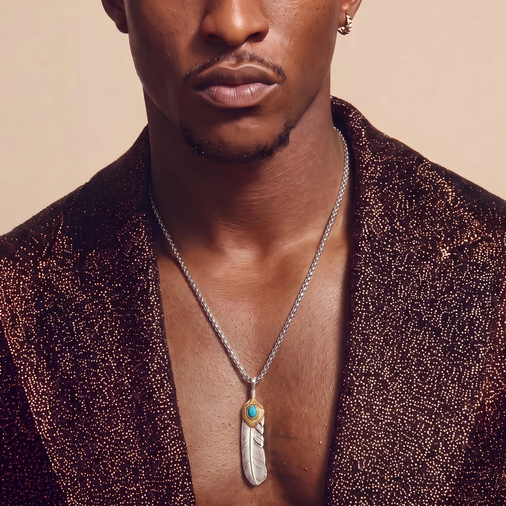 Sacred Feather Pendant | 3EyeJewEls