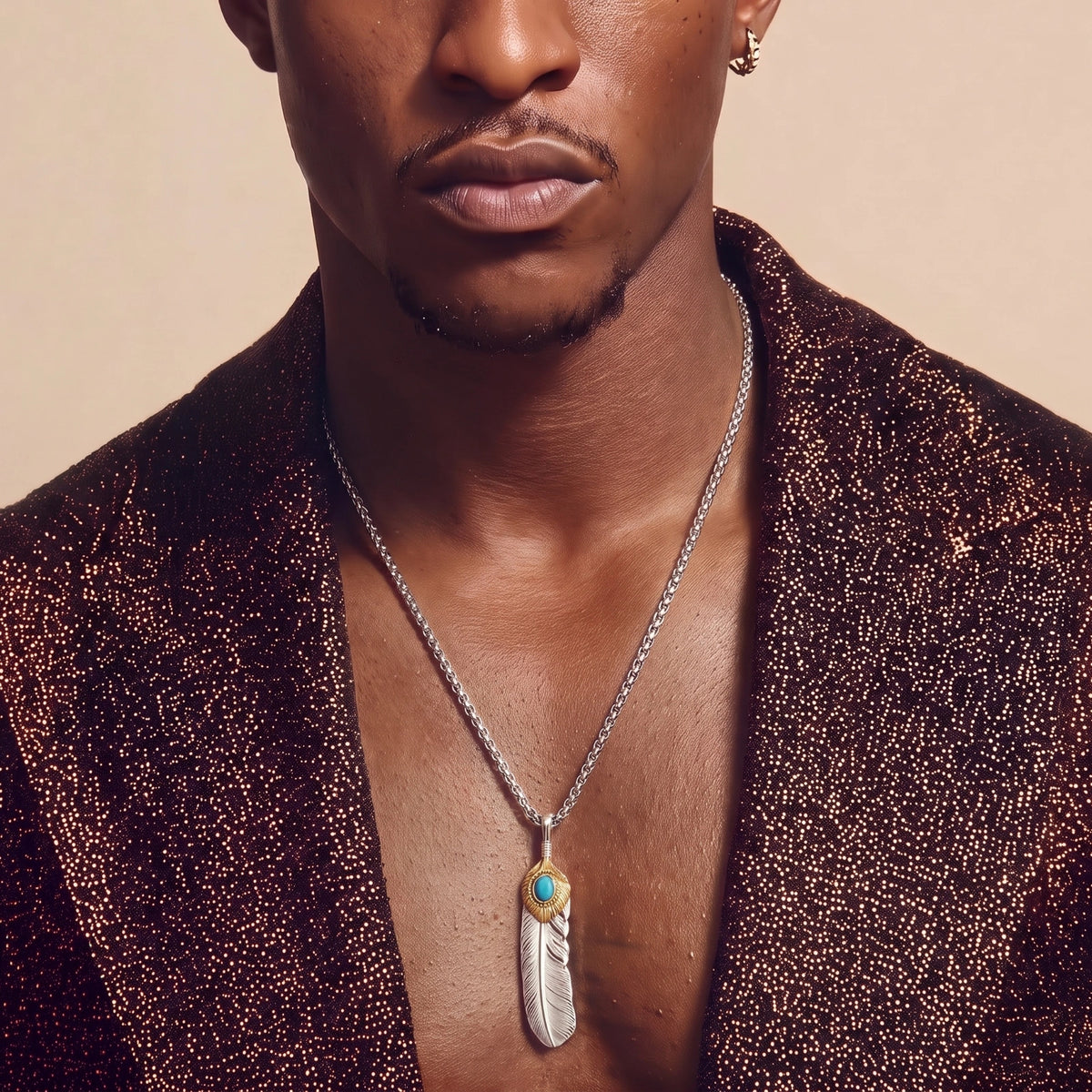 Sacred Feather Pendant | 3EyeJewEls
