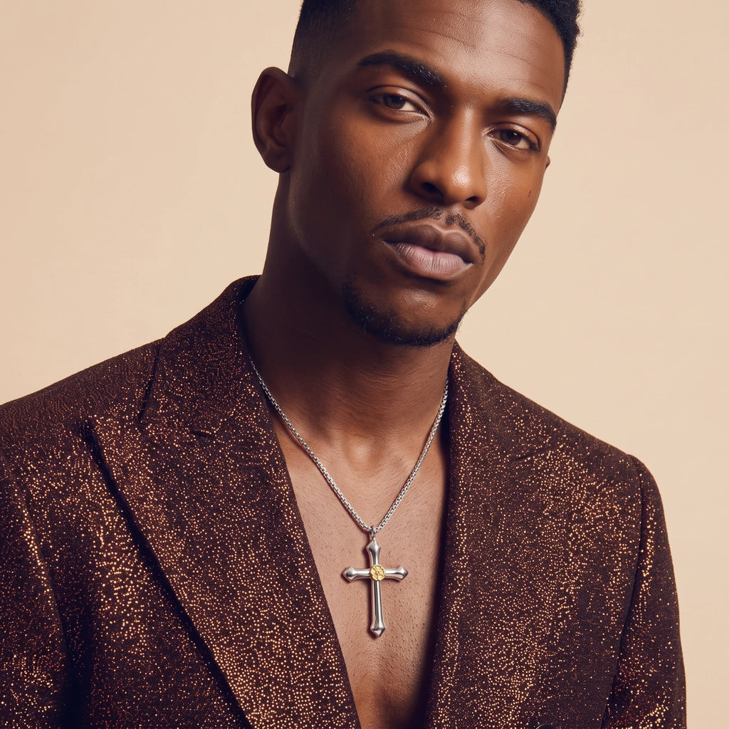 Luther Rose Cross Pendant | 3EyeJewEls