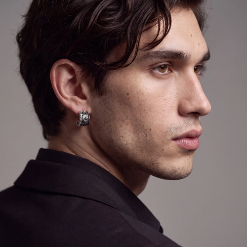Baroque Hoop Stud | 3EyeJewEls