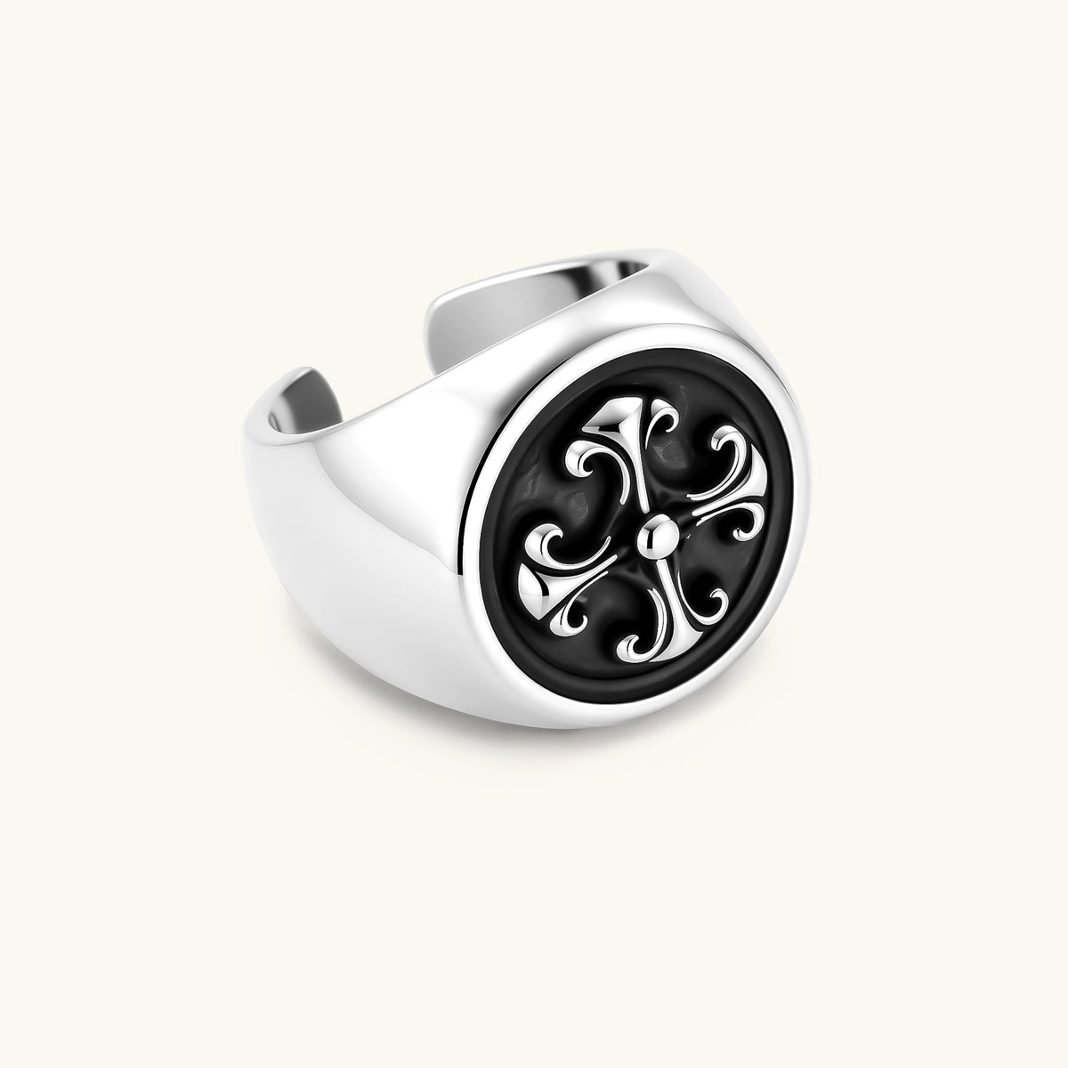 Fleur Signet Ring | 3EyeJewEls