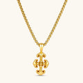 Fleur Cross Pendant | 3EyeJewEls