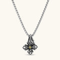 Fleur Noir Pendant | 3EyeJewEls