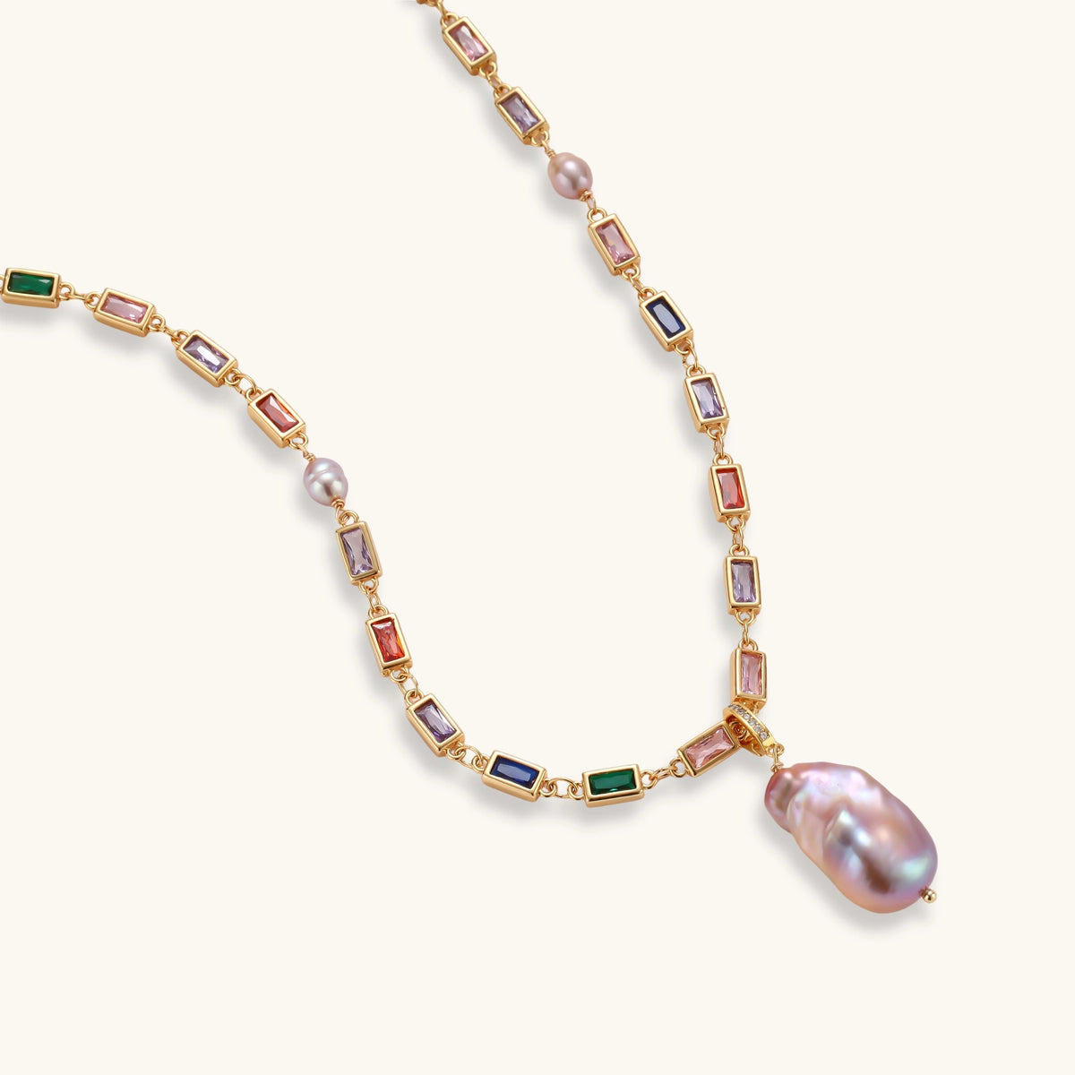 Rainbow Statement Necklace | 3EyeJewEls